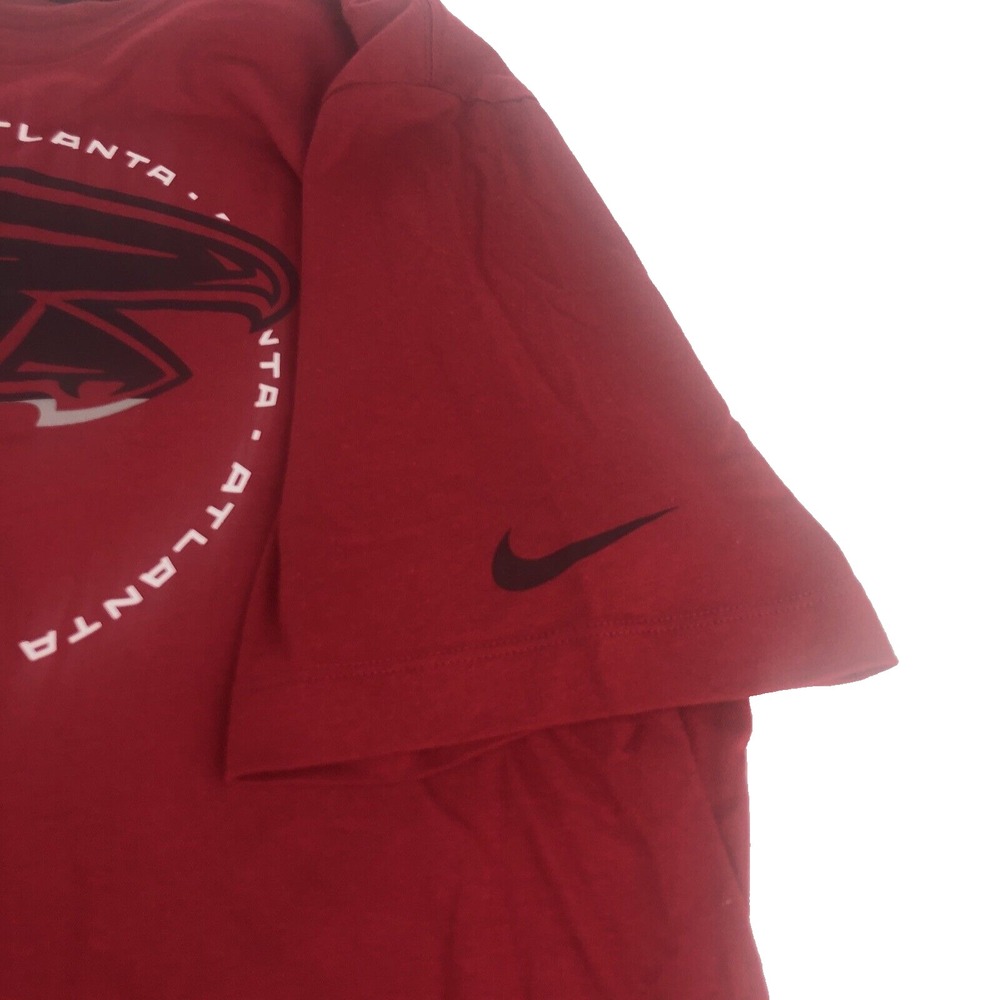 Nike NFL Atlanta Falcons Men's T Shirt Red Graphic Short Sleeve Size Medium - Picture 5 of 11